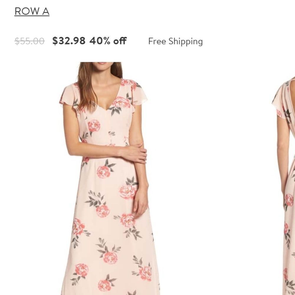 Floral maxi dress